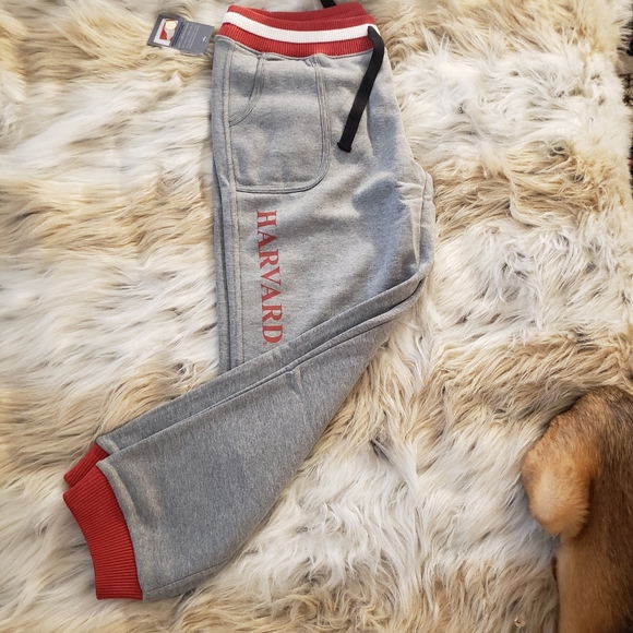 Harvard Marl Waist Joggers - Picture 2 of 8